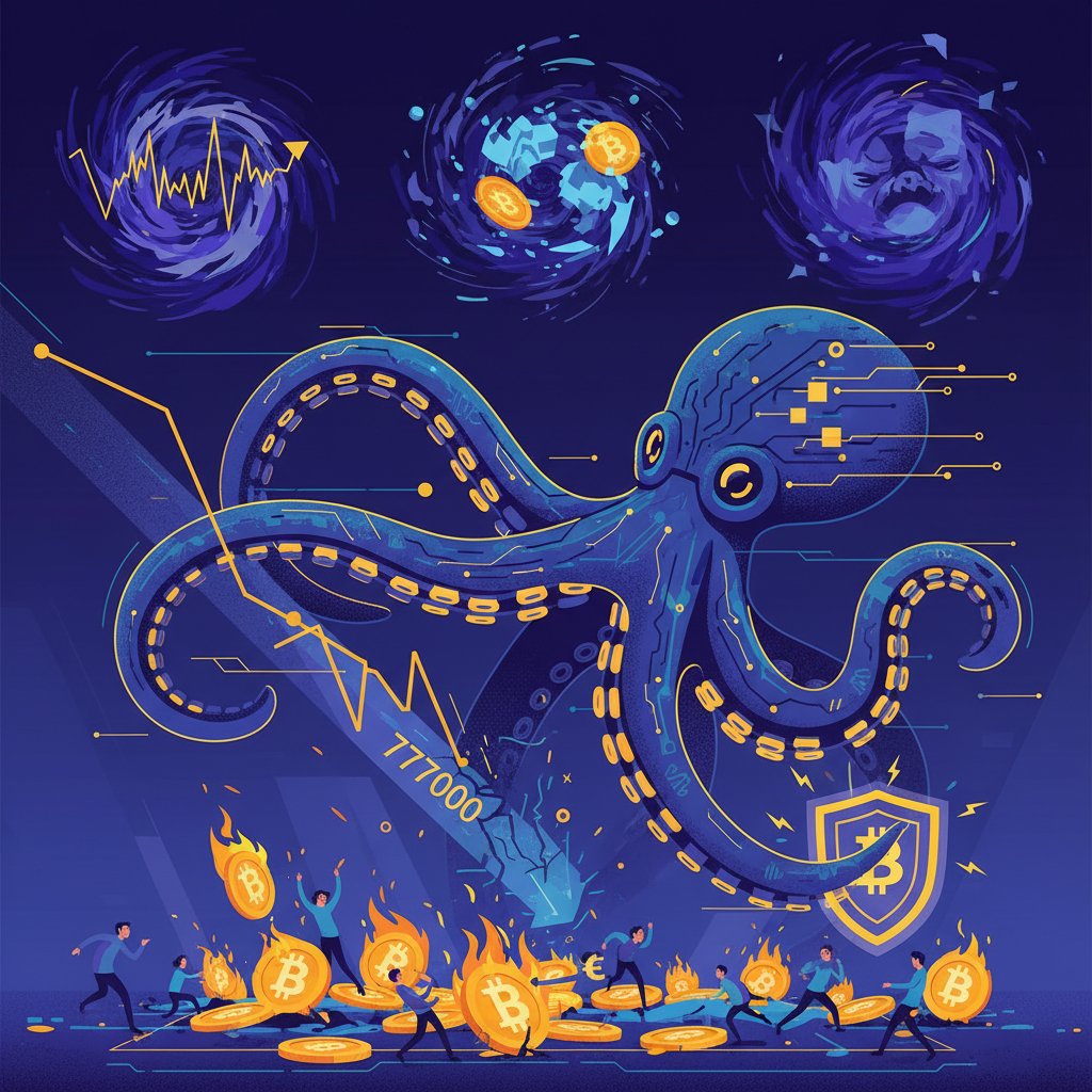 Phân Tích Rủi Ro Giá Bitcoin Giảm Mạnh: Những Nguyên Nhân Sau Mức Giảm Xuống Dưới 77.000 USD và Chiến Lược Tránh Rủi Ro